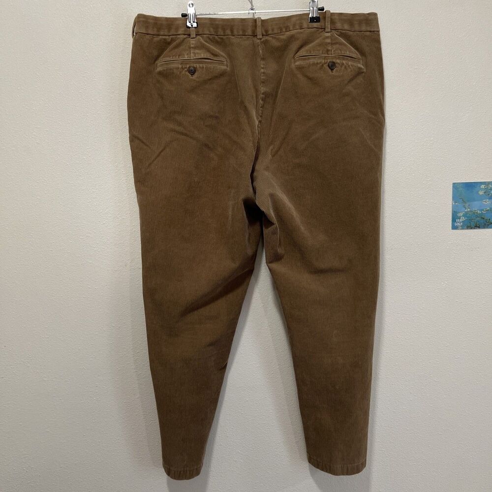 Uniqlo Corduroy Pants Brown Drawstring 3XL Academia - Picture 3 of 7